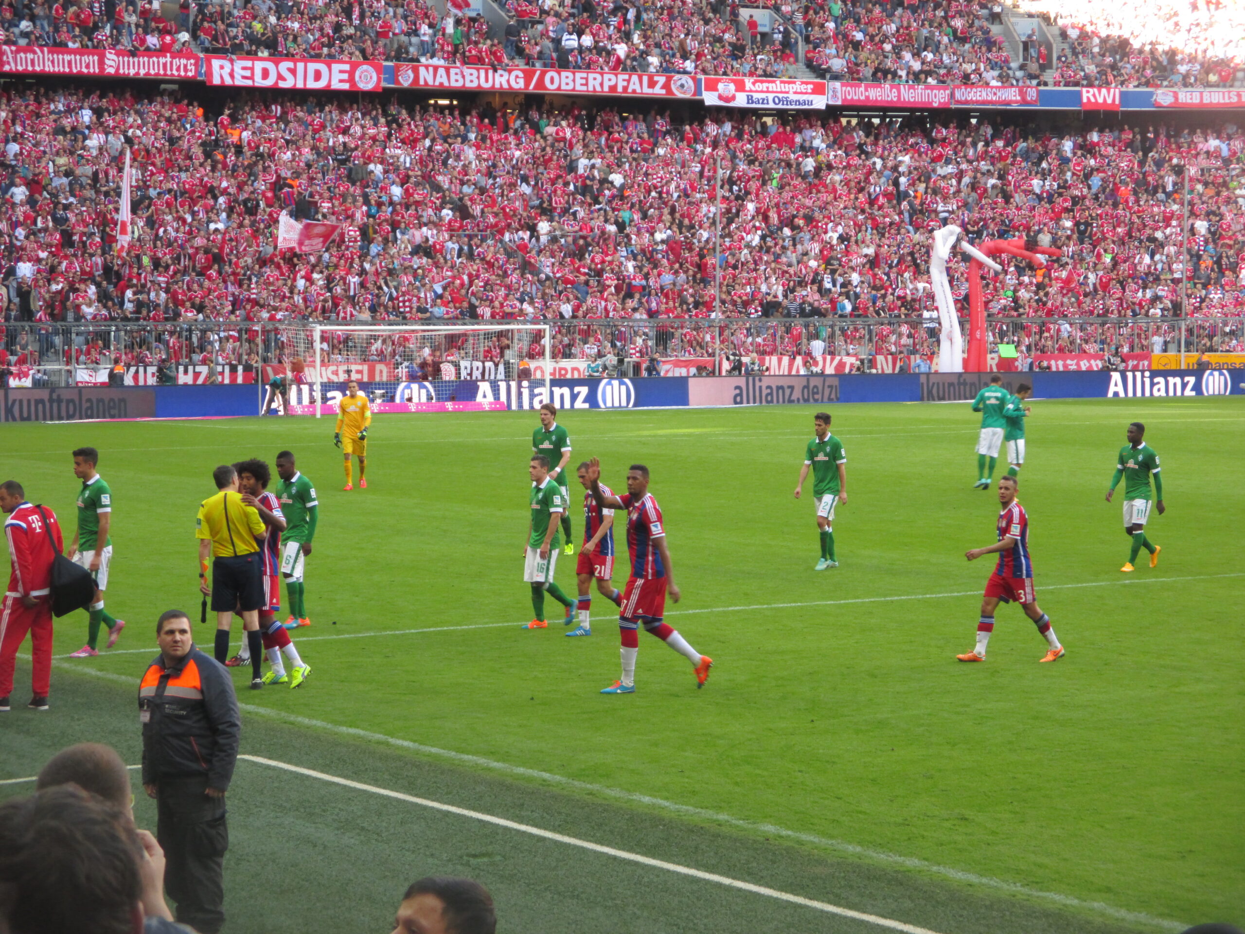 FC Bayern münchen – Werder Bremen 18.10.2014