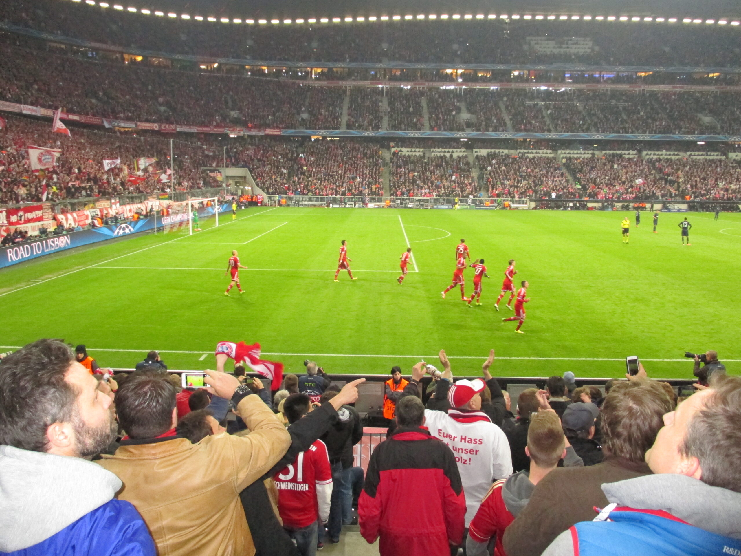 FC Bayern münchen – Manchester United UCL VF 09.04.2014