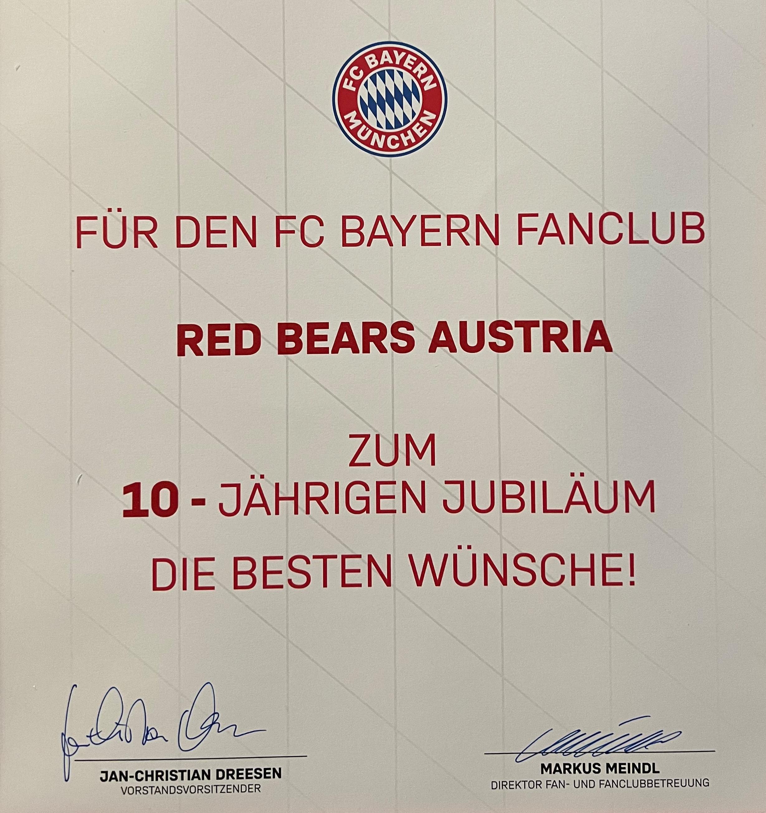 10 Jahre Red Bears Austria
